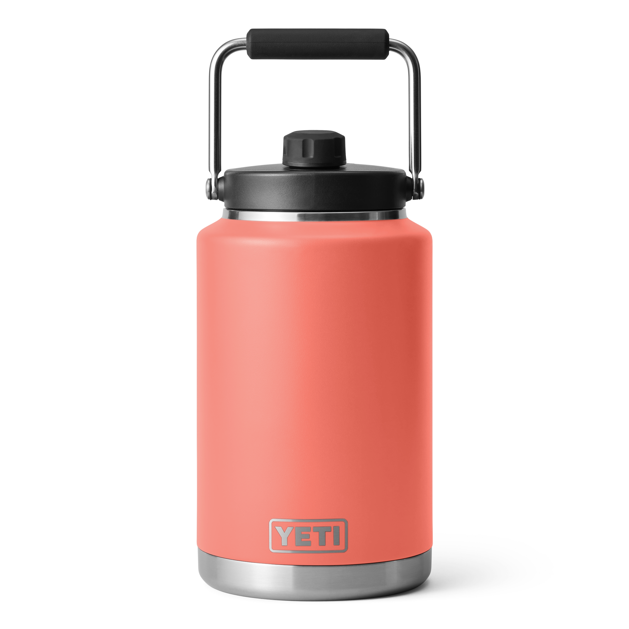 Coral yeti cheap rambler bottle