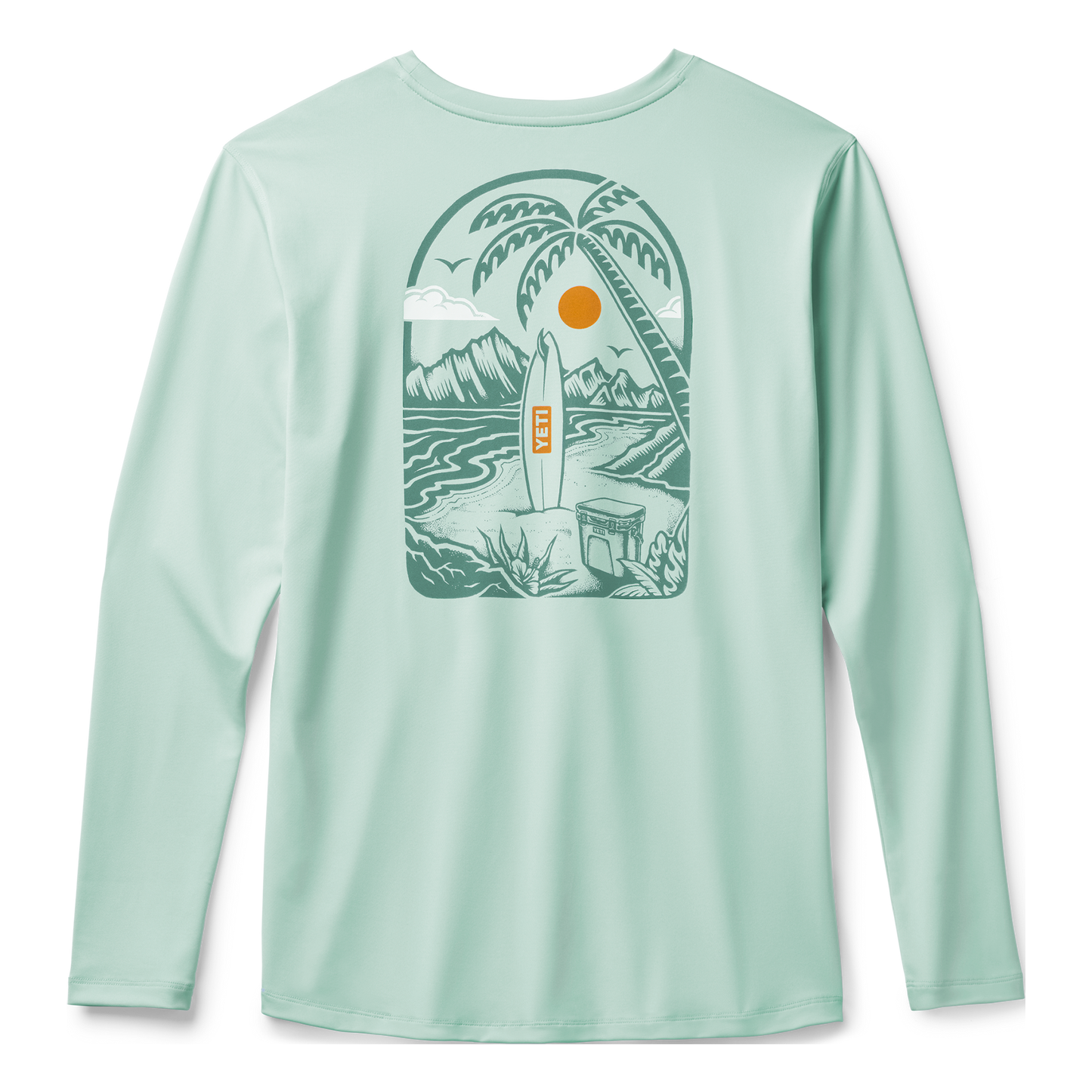 YETI Womens Surf Trip Long Sleeve Sunshirt Ice Mint