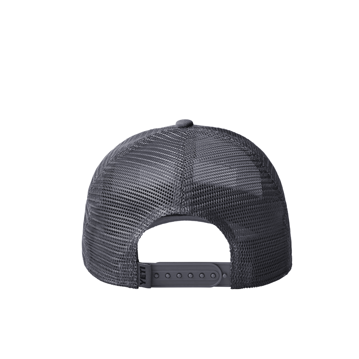 YETI Logo Badge Low Profile Trucker Hat Harvest Red/Black