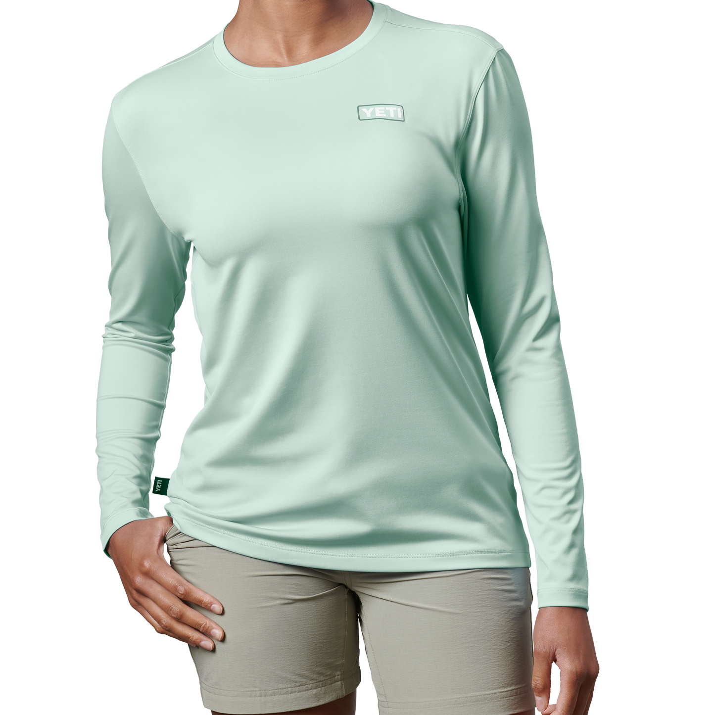 YETI Womens Surf Trip Long Sleeve Sunshirt Ice Mint
