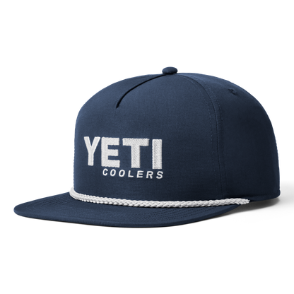 Flat Brim Rope Hat