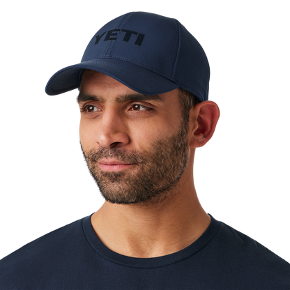 YETI™ Logo Structured Performance Hat Navy