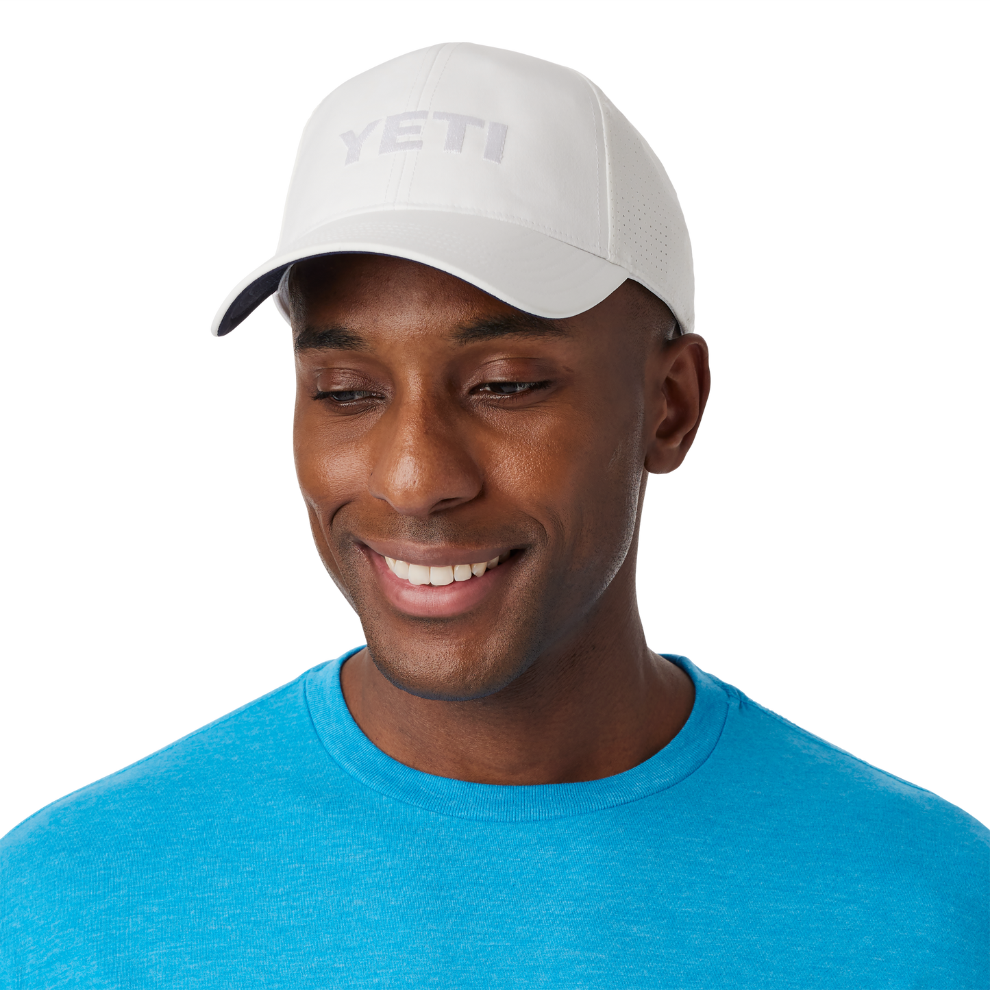 YETI™ Logo Structured Performance Hat White