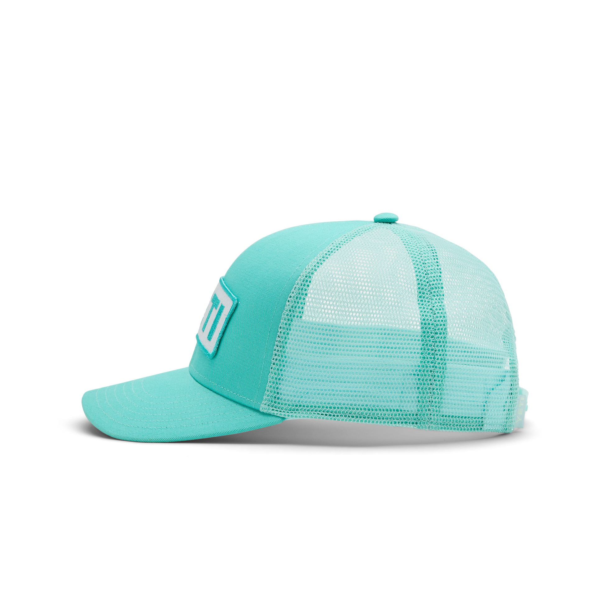 YETI Logo Badge Mid Pro Trucker Hat Ocean