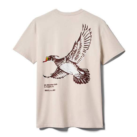 YETI Painted Duck Short Sleeve T-Shirt Bone