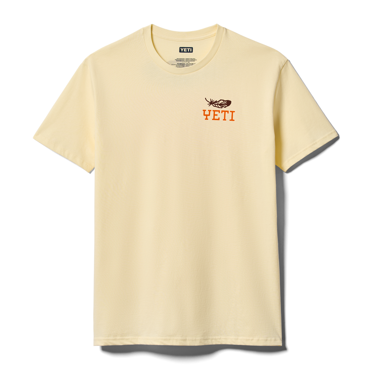 YETI Feather Short Sleeve T-Shirt Butter