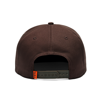 YETI COOLERS Flat Brim Rope Hat Coffee