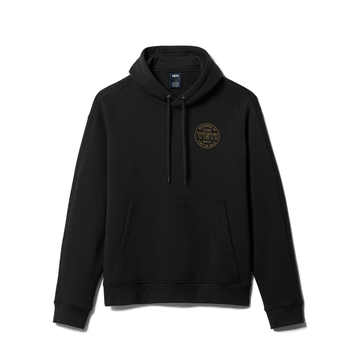 YETI Designed In Pullover Fleece Hoodie Black
