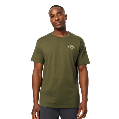 YETI Tejas Short Sleeve T-Shirt Army