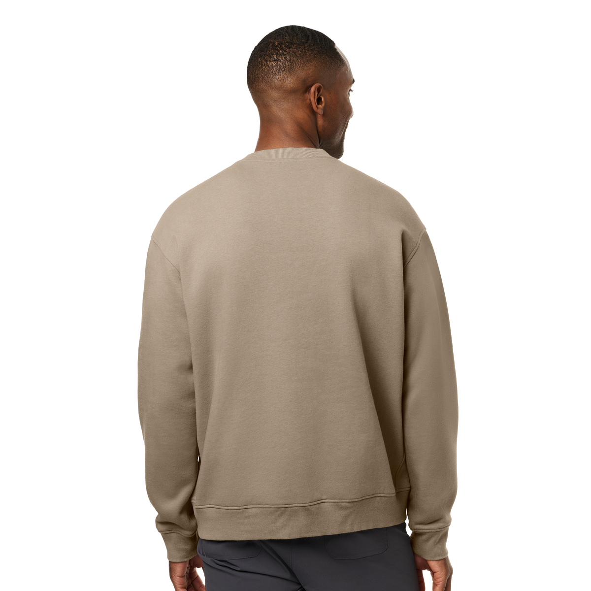 YETI™ Mountains Fleece Crew Neck Taupe