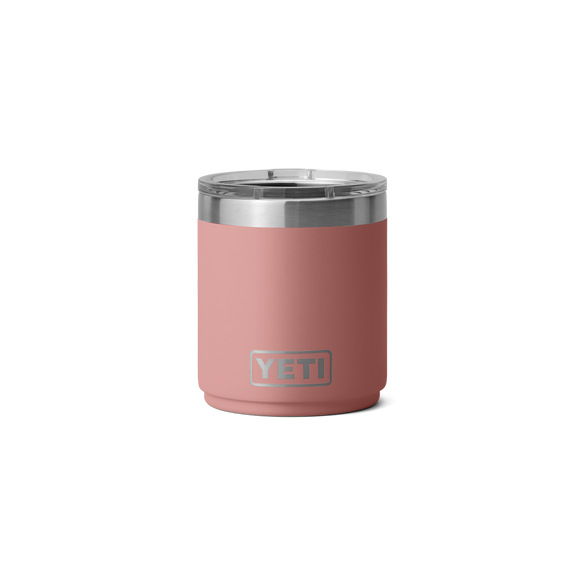 YETI Rambler® 10 oz (296ml) Stackable Lowball Sandstone Pink