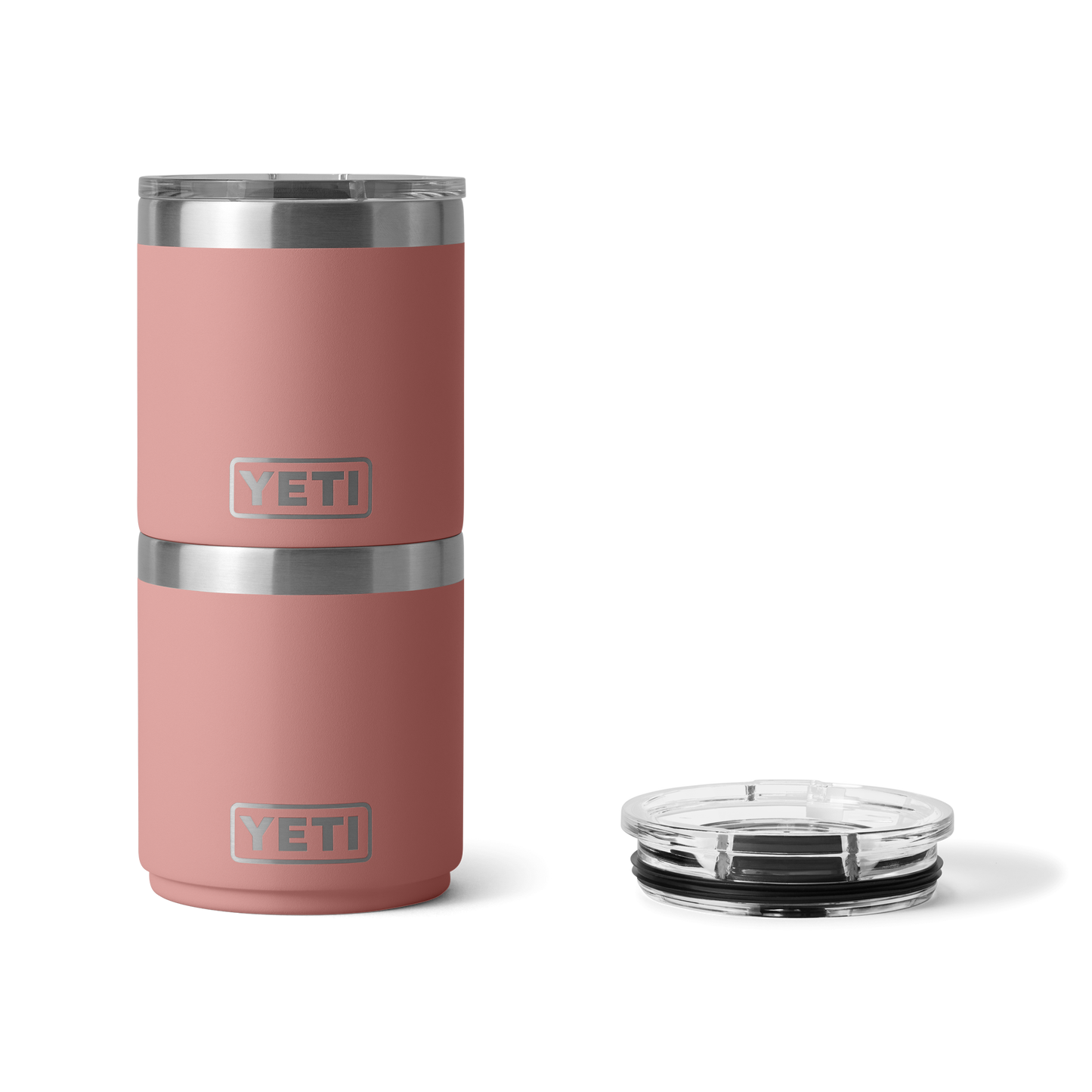 YETI Rambler® 10 oz (296ml) Stackable Lowball Sandstone Pink