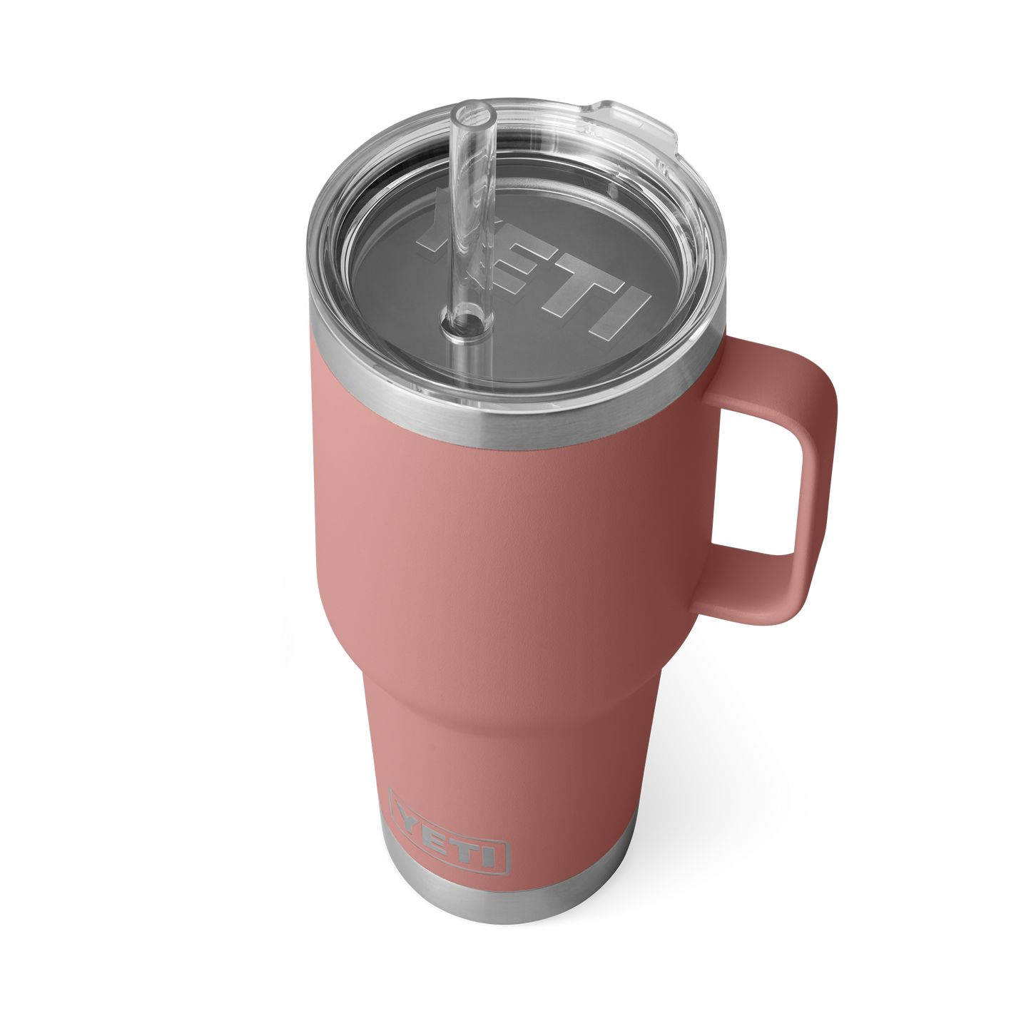 YETI Rambler® 35 oz (710 ml) Straw Mug Sandstone Pink