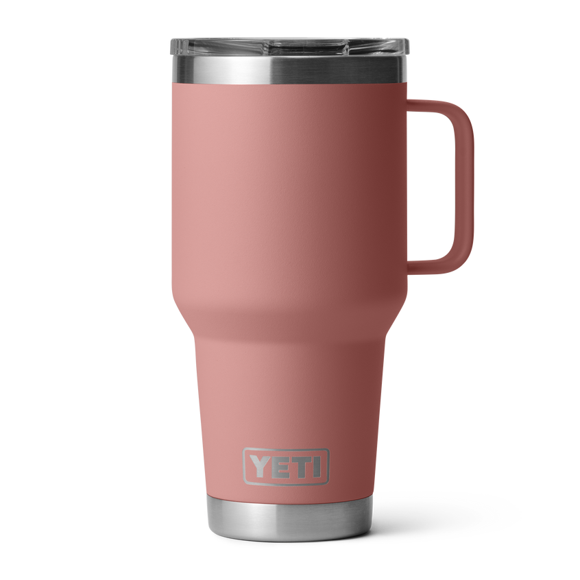 YETI Rambler® 30 oz (887 ml) Travel Mug Sandstone Pink