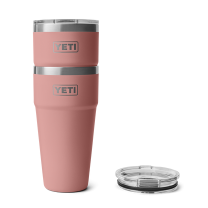 YETI Rambler® 30 oz (887 ml) Stackable Cup Sandstone Pink