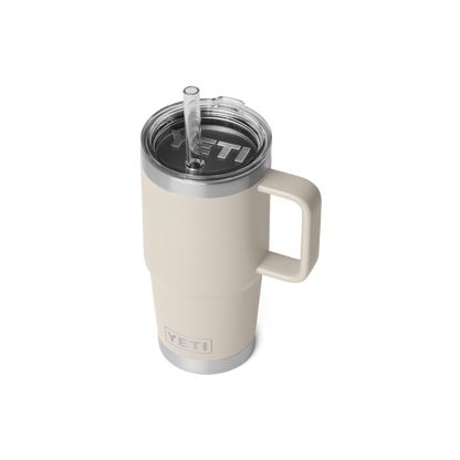 YETI Rambler® 25 oz (739 ml) Straw Mug 2.0 Cape Taupe