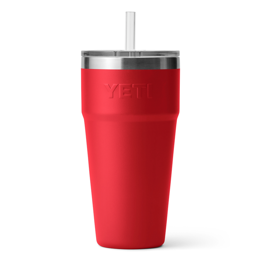 YETI Rambler® 26 oz (760 ml) Straw Cup Rescue Red