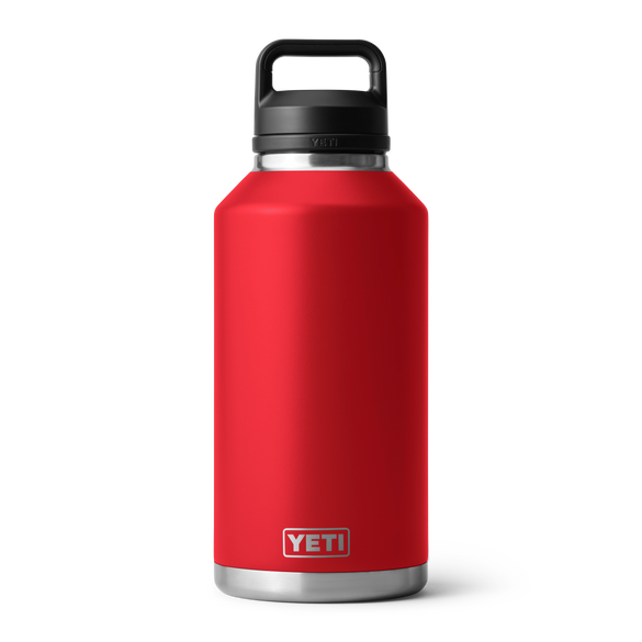 YETI Rambler® 64 oz (1.9 L) Bottle With Chug Cap Rescue Red