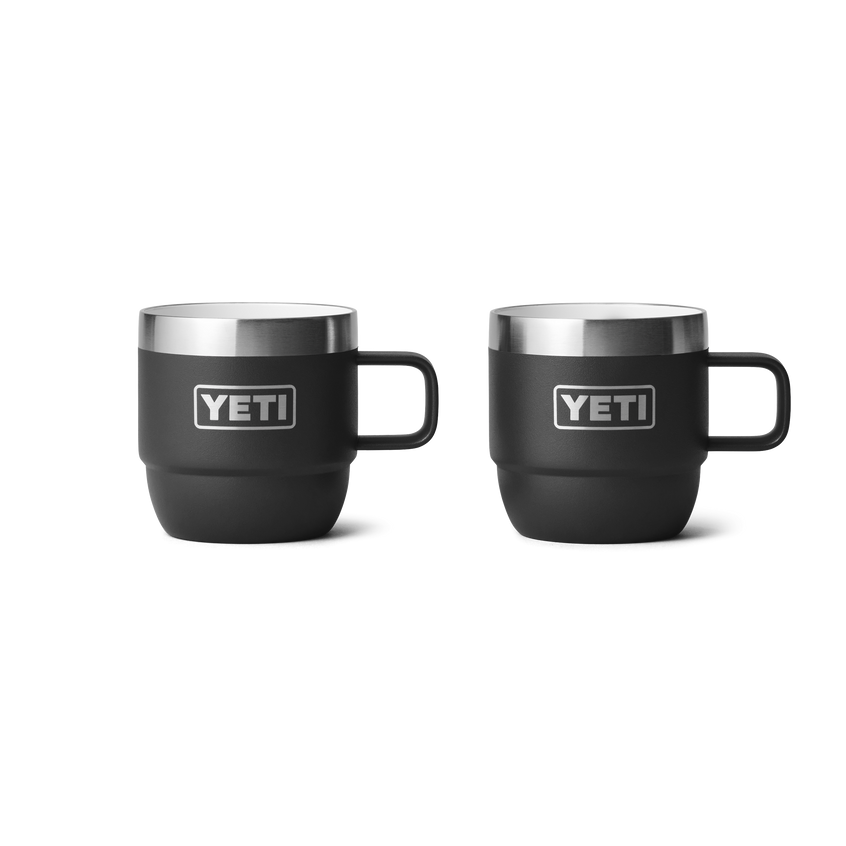 YETI Rambler® 6 oz (177 ml) Stackable Mugs Black