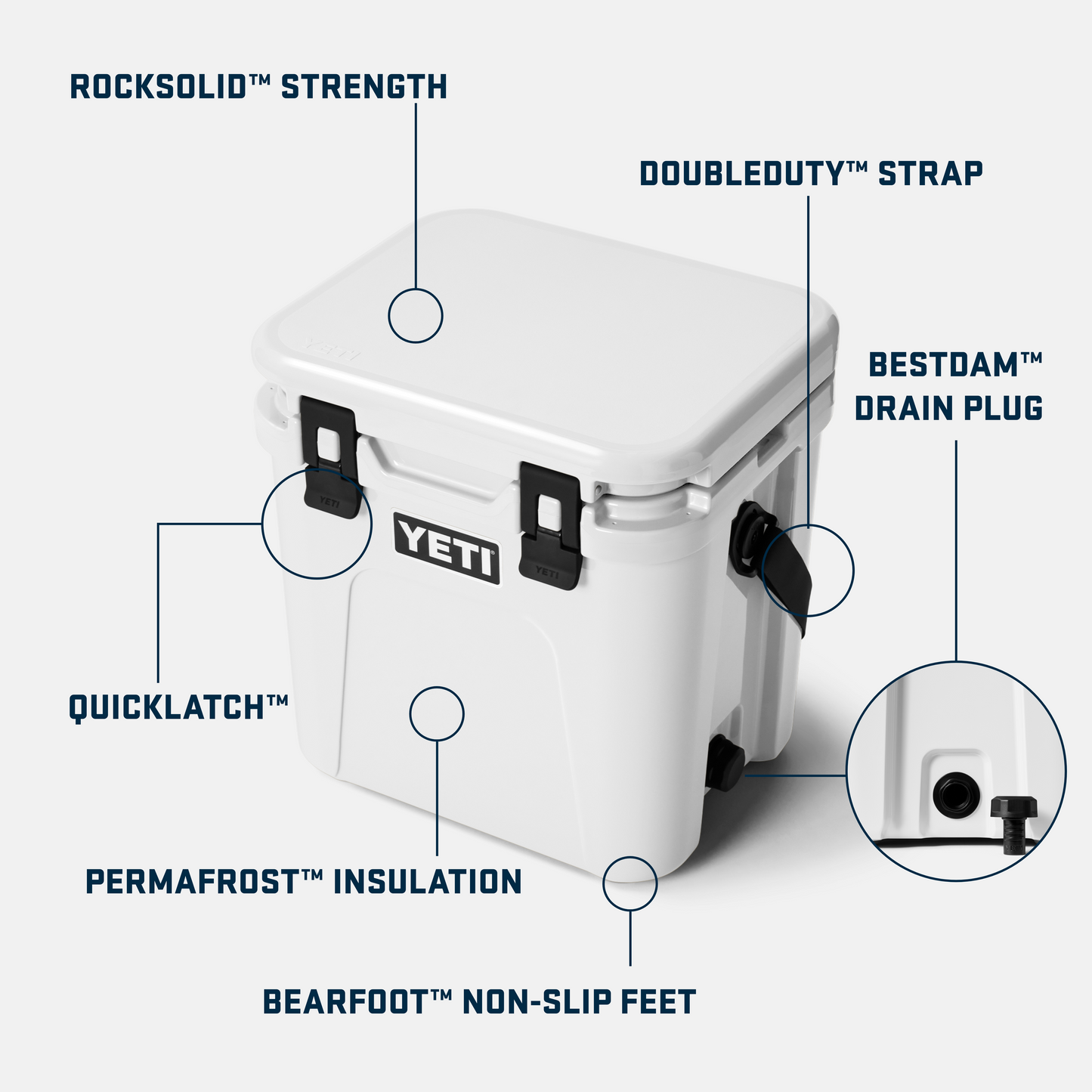 YETI Roadie® 24 Cool Box Ultramarine Violet