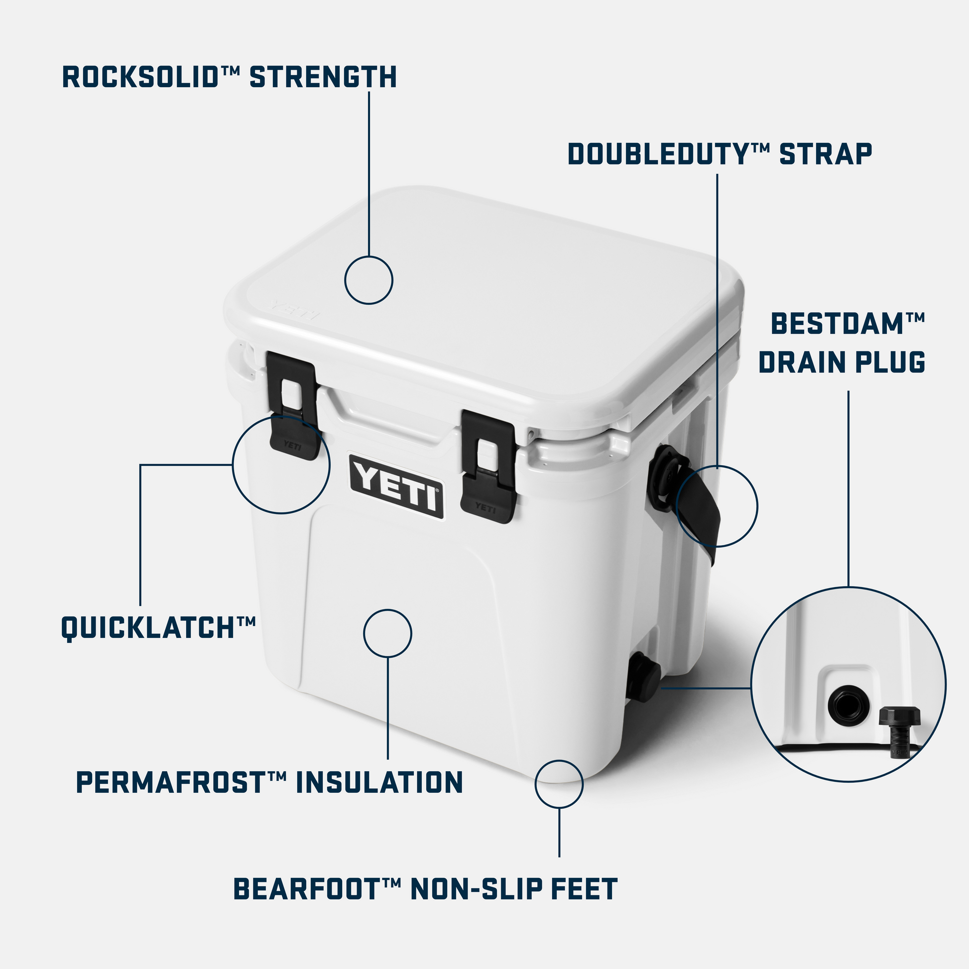 YETI Roadie® 24 Cool Box Ultramarine Violet