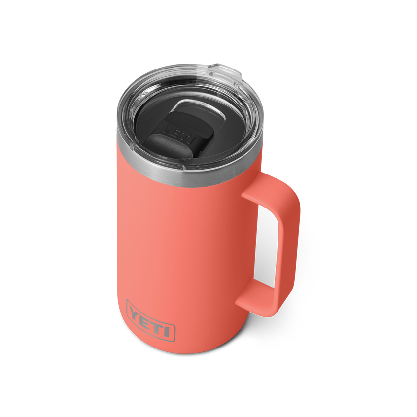 YETI  Rambler® 24 oz (710 ml) Mug Coral
