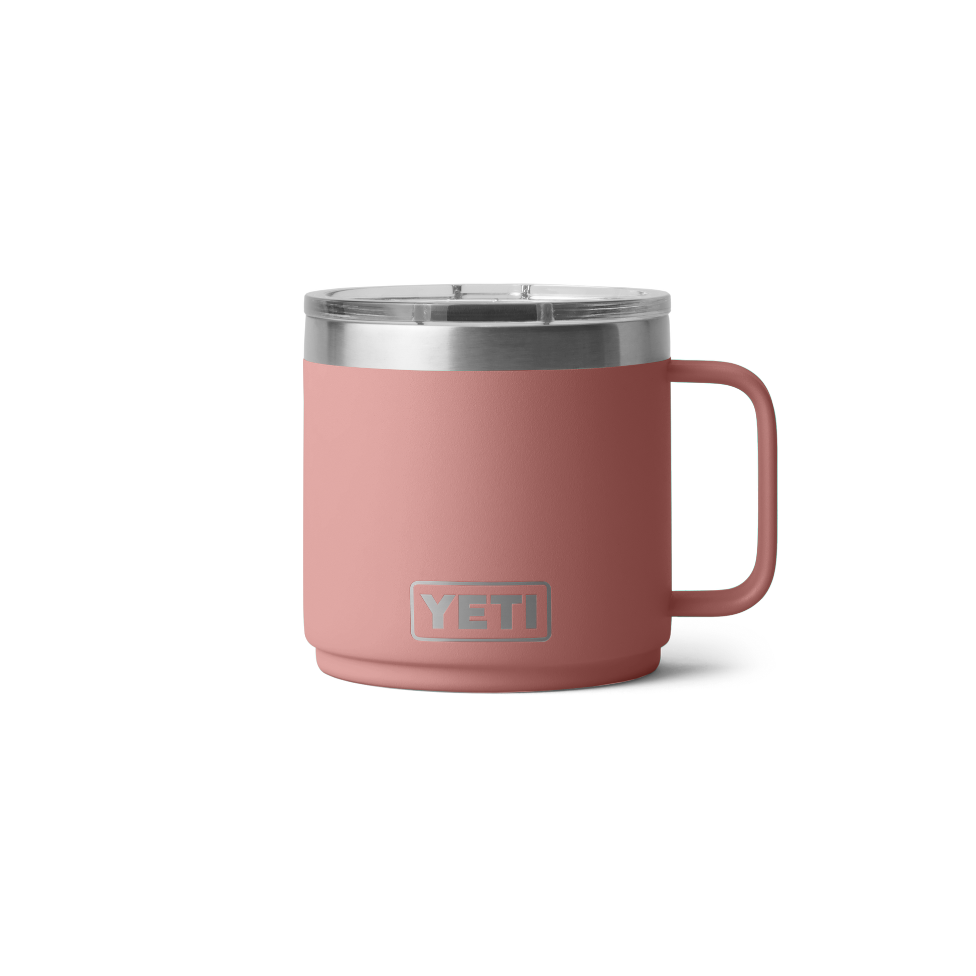 YETI Rambler® 14 oz (414 ml) Stackable Mug Sandstone Pink