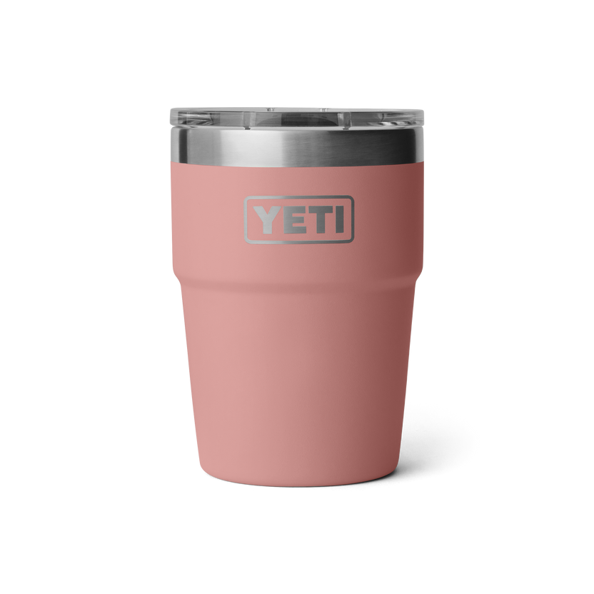 YETI Rambler® 16 oz (475 ml) Stackable Cup Sandstone Pink