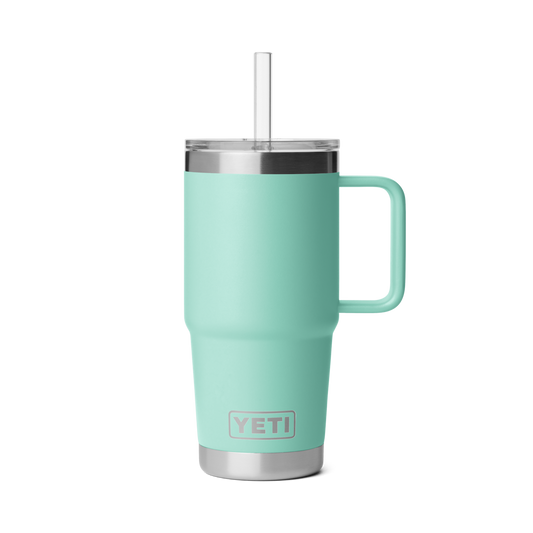 YETI Rambler® 25 oz (739 ml) Straw Mug 2.0 Seafoam