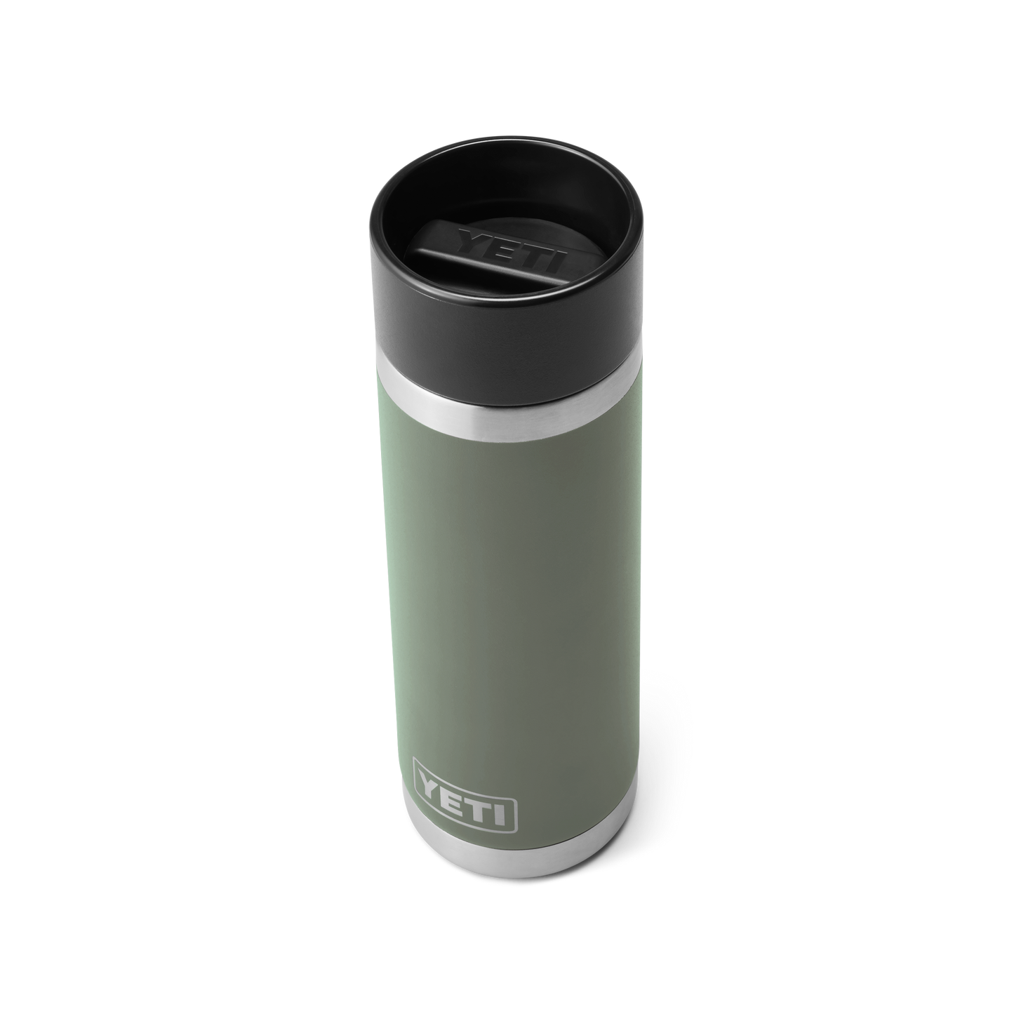 YETI Rambler® 18 oz (532 ml) Bottle With Hotshot Cap Camp Green