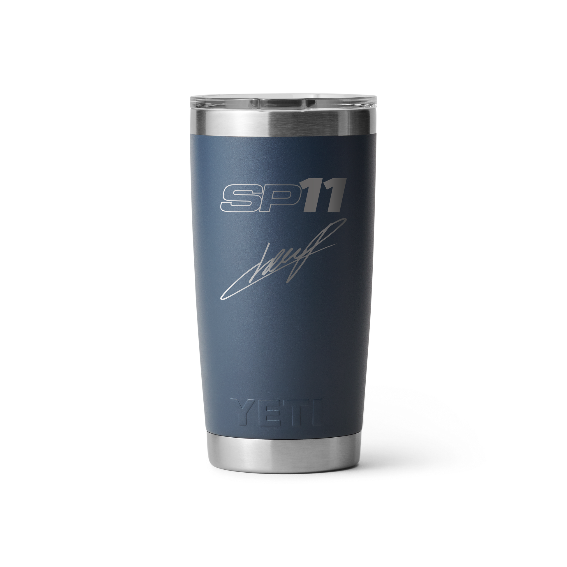 YETI ORACLE RED BULL RACING Rambler® 20 oz (591 ml) Tumbler - Driver Badge - Checo Navy