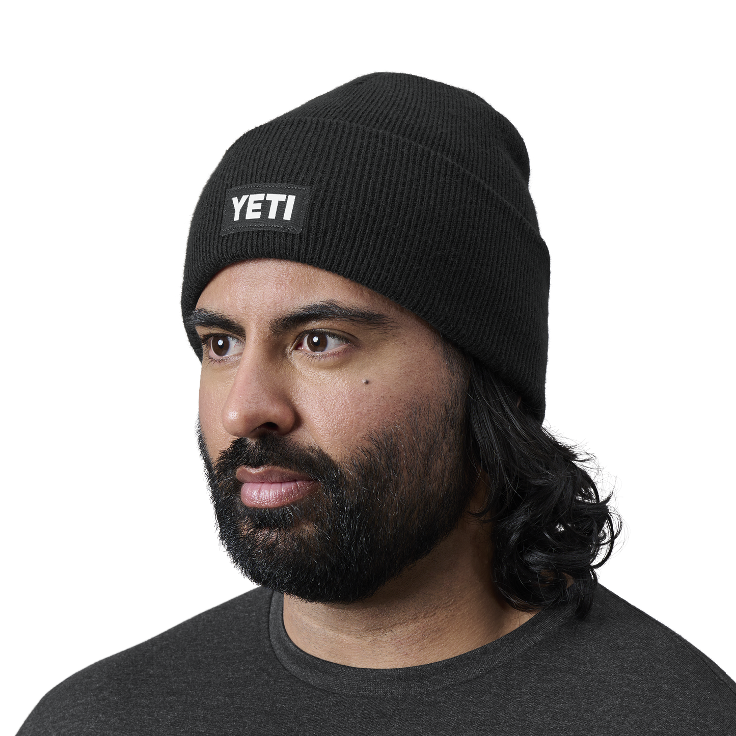 YETI Logo Beanie Black