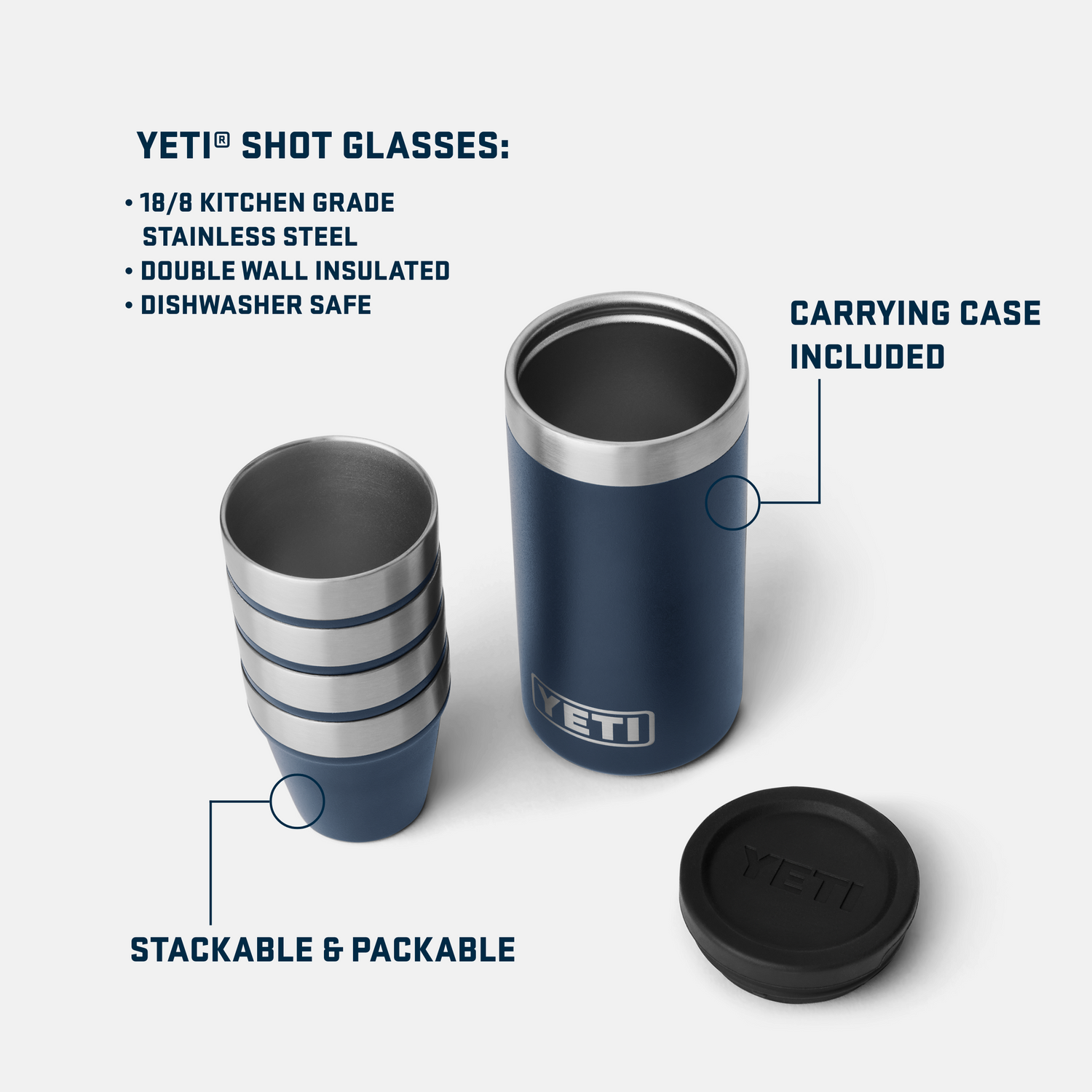 YETI® Shot Glasses