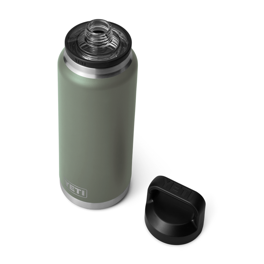 YETI Rambler® 36 oz (1065 ml) Bottle With Chug Cap Camp Green