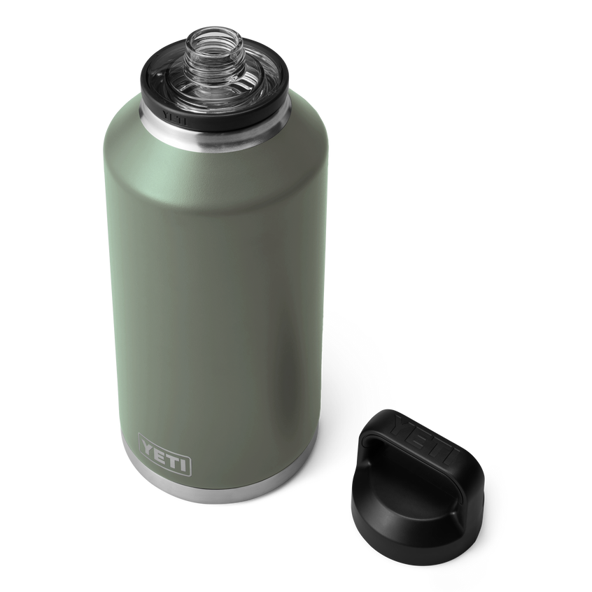 YETI Rambler® 64 oz (1.9 L) Bottle With Chug Cap Camp Green