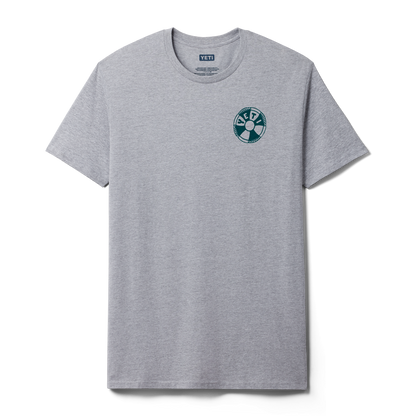 YETI Nautical Octopus Short Sleeve T-Shirt Grey