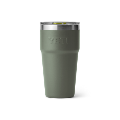 YETI Rambler® 20 oz (591 ml) Stackable Cup Camp Green / Firefly Yellow