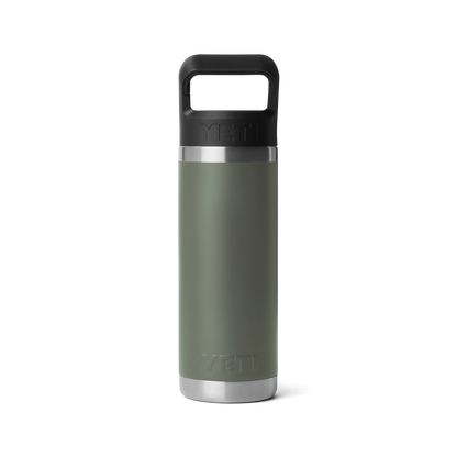 YETI Rambler® 18 oz (532 ml) Bottle Camp Green / Firefly Yellow