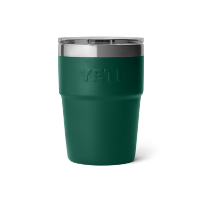 YETI Rambler® 16 oz (473 ml) Stackable Cup Black Forest Green