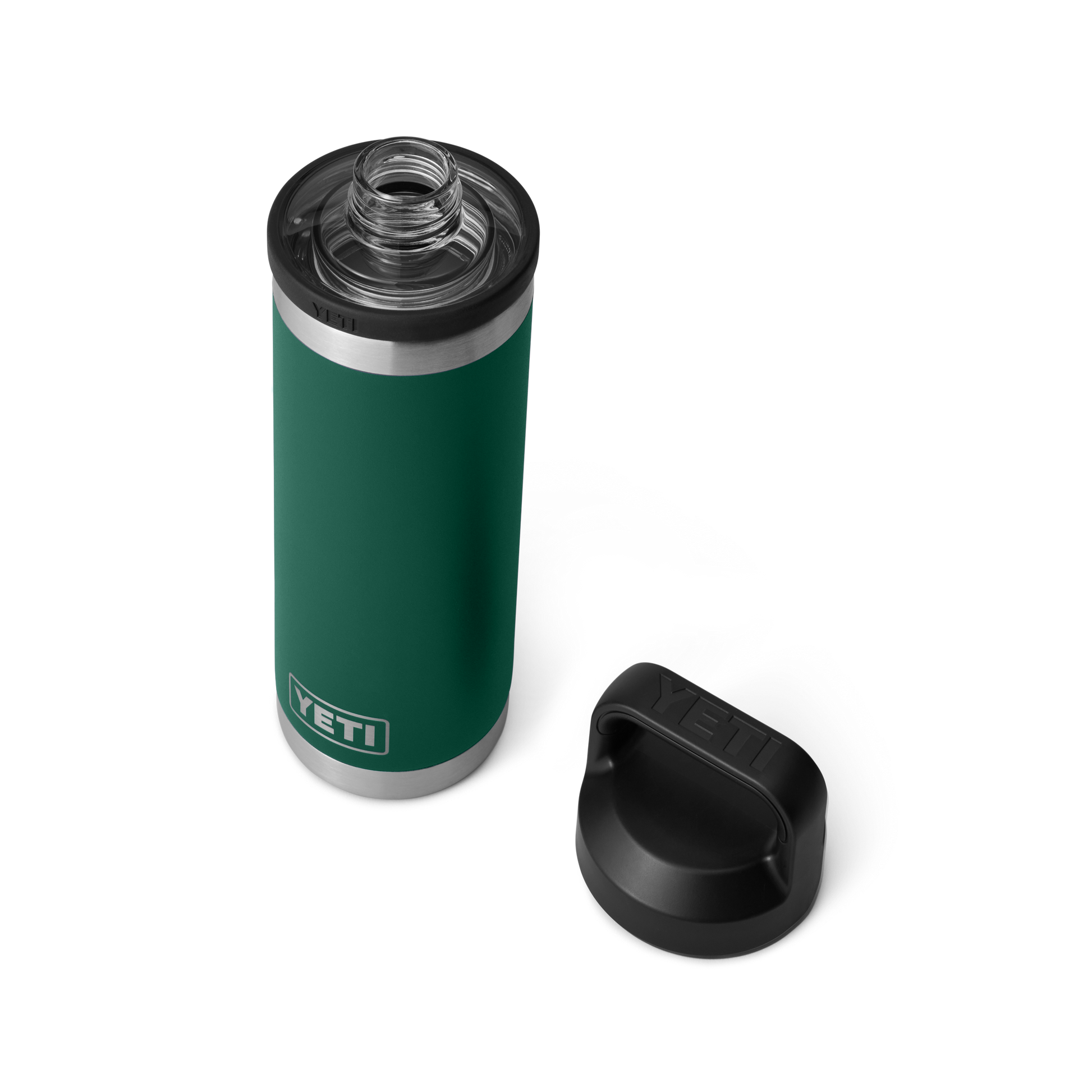 YETI Rambler® 18 oz (532 ml) Bottle Black Forest Green