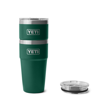 YETI Rambler® 20 oz (591 ml) Stackable Cup Black Forest Green