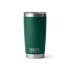 YETI Rambler® 20 oz (591 ml) Tumbler Black Forest Green