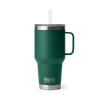 YETI Rambler® 35 oz (1 l) Straw Mug Black Forest Green