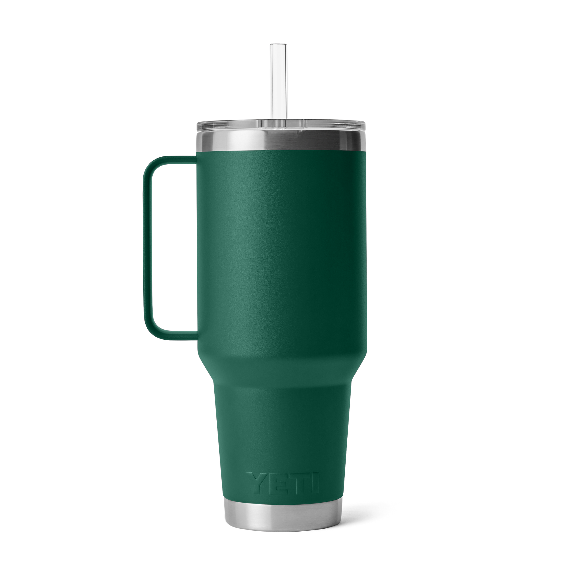 YETI Rambler® 42 oz (1.2 l) Straw Mug Black Forest Green