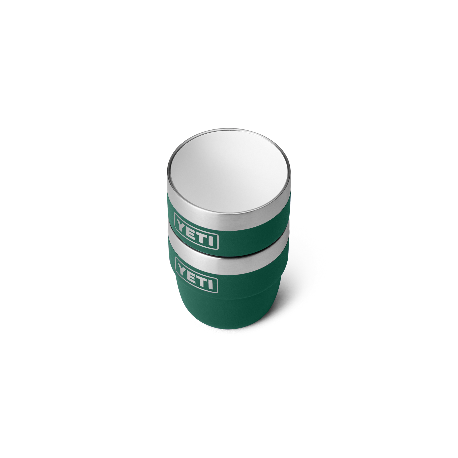 YETI Rambler® 4 oz (118 ml) Stackable Cups Black Forest Green