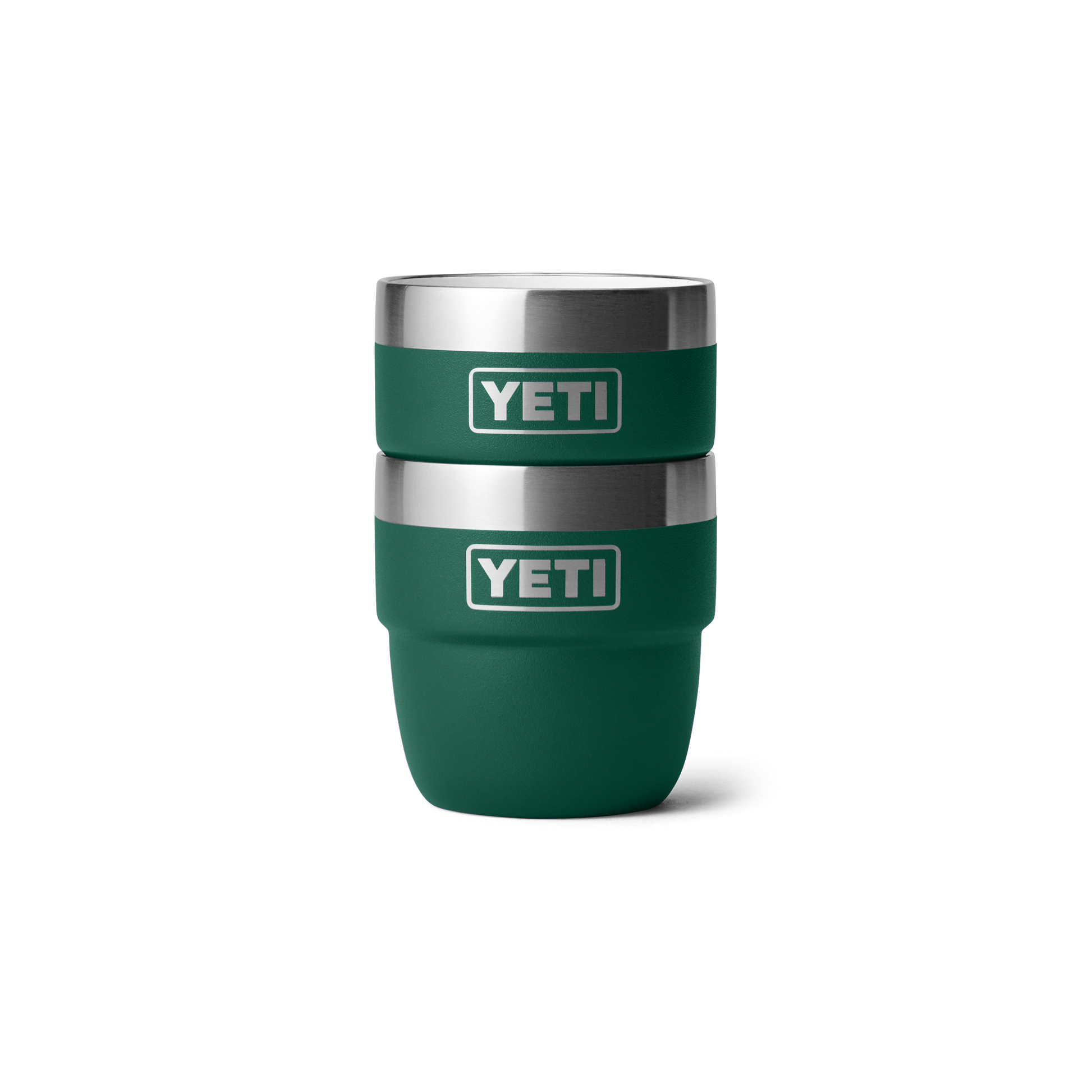 YETI Rambler® 4 oz (118 ml) Stackable Cups Black Forest Green
