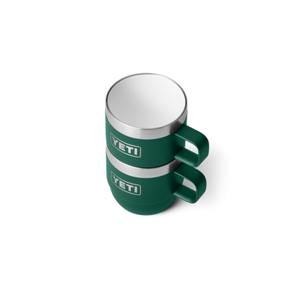 YETI Rambler® 6 oz (177 ml) Stackable Mugs Black Forest Green