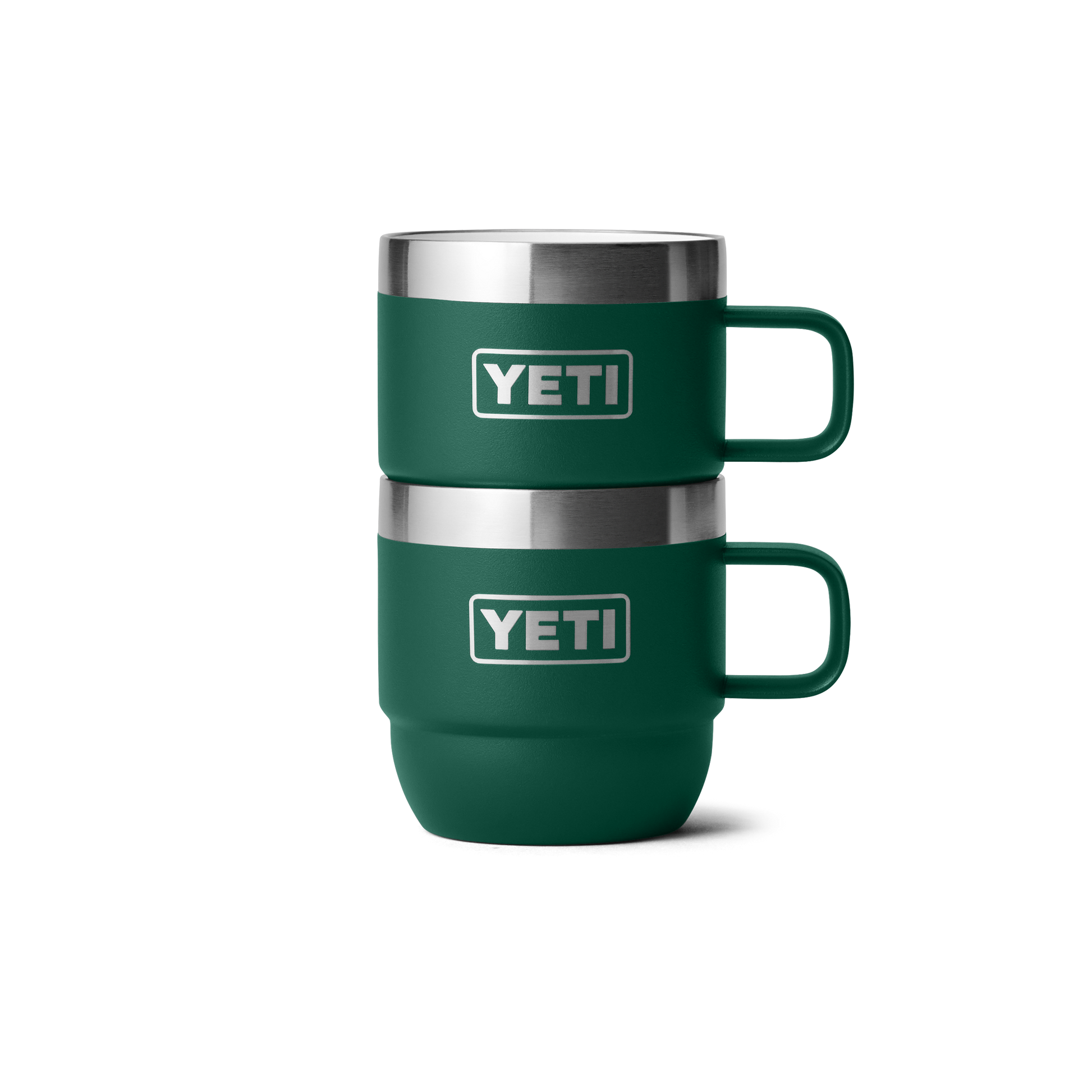 YETI Rambler® 6 oz (177 ml) Stackable Mugs Black Forest Green
