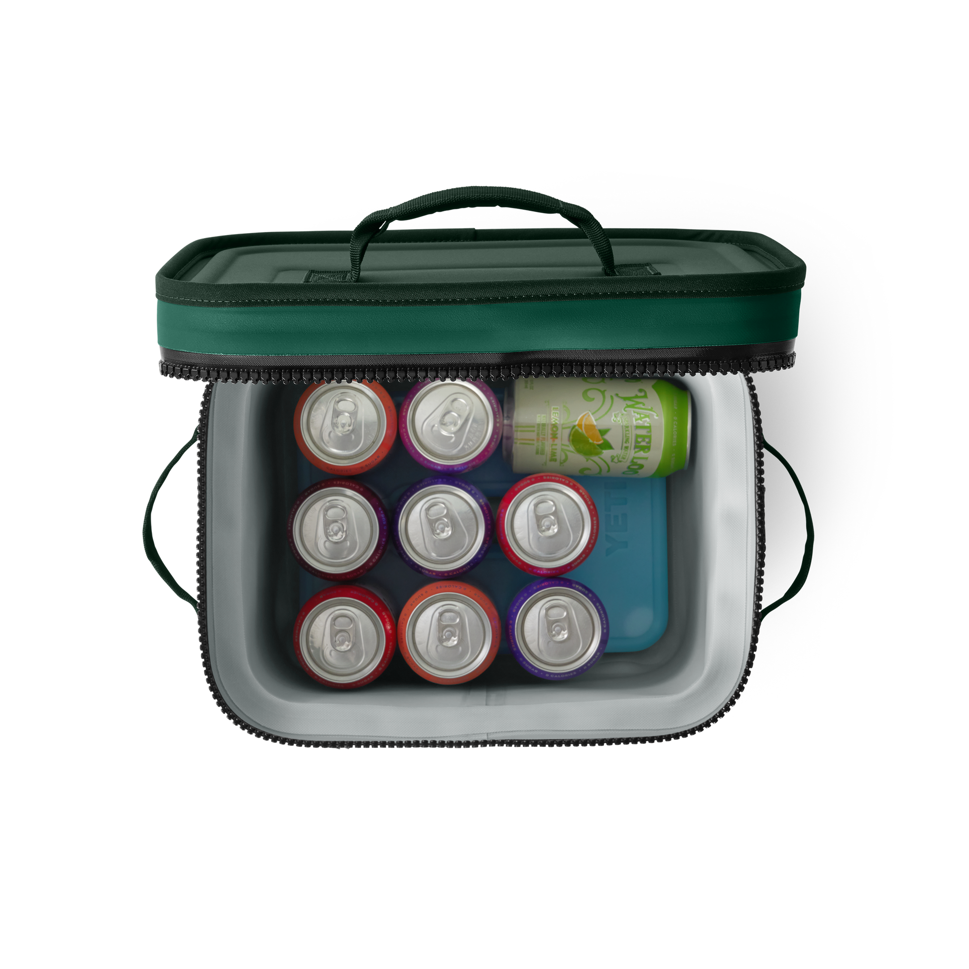 YETI Hopper Flip® 12 Cool Bag Black Forest Green