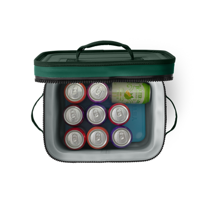 YETI Hopper Flip® 12 Cool Bag Black Forest Green